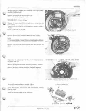 1985-1987 Honda TRX 250 Fourtrax 250 Service Manual, Page 162