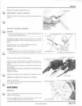 1985-1987 Honda TRX 250 Fourtrax 250 Service Manual, Page 166