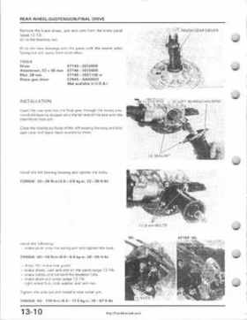 1985-1987 Honda TRX 250 Fourtrax 250 Service Manual, Page 183