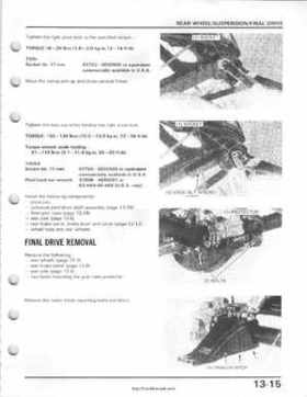 1985-1987 Honda TRX 250 Fourtrax 250 Service Manual, Page 188