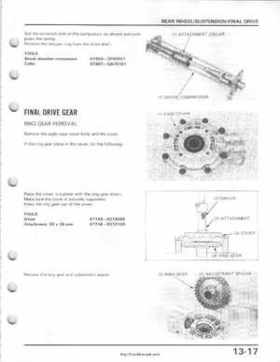 1985-1987 Honda TRX 250 Fourtrax 250 Service Manual, Page 190