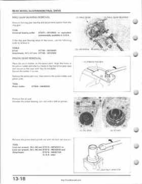 1985-1987 Honda TRX 250 Fourtrax 250 Service Manual, Page 191