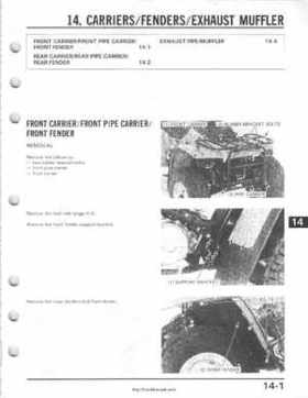1985-1987 Honda TRX 250 Fourtrax 250 Service Manual, Page 200