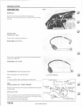 1985-1987 Honda TRX 250 Fourtrax 250 Service Manual, Page 207