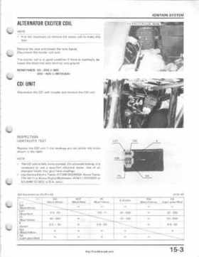 1985-1987 Honda TRX 250 Fourtrax 250 Service Manual, Page 208