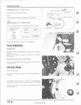 1985-1987 Honda TRX 250 Fourtrax 250 Service Manual, Page 209