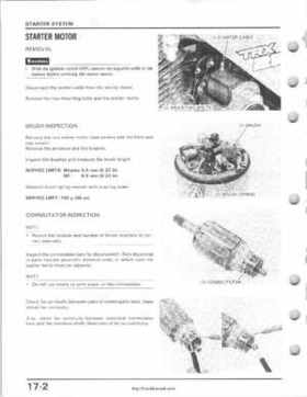 1985-1987 Honda TRX 250 Fourtrax 250 Service Manual, Page 219