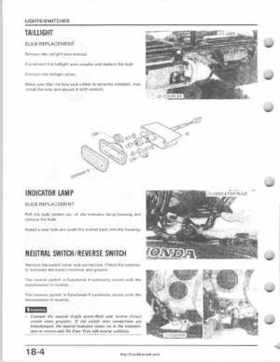 1985-1987 Honda TRX 250 Fourtrax 250 Service Manual, Page 225