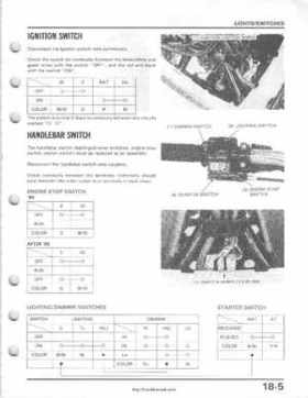 1985-1987 Honda TRX 250 Fourtrax 250 Service Manual, Page 226