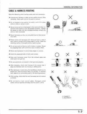 1986-1987 Honda Fortrax TRX70 Service Manual, Page 9
