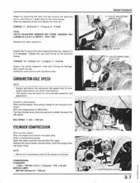 1986-1987 Honda Fortrax TRX70 Service Manual, Page 24