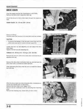 1986-1987 Honda Fortrax TRX70 Service Manual, Page 25