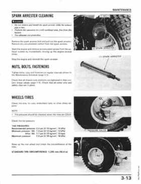 1986-1987 Honda Fortrax TRX70 Service Manual, Page 30