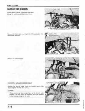 1986-1987 Honda Fortrax TRX70 Service Manual, Page 36