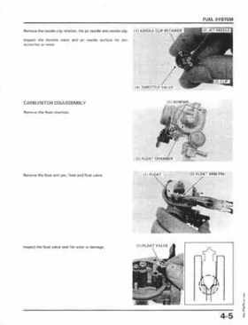 1986-1987 Honda Fortrax TRX70 Service Manual, Page 37