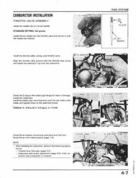 1986-1987 Honda Fortrax TRX70 Service Manual, Page 39