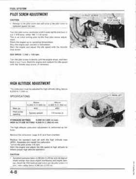 1986-1987 Honda Fortrax TRX70 Service Manual, Page 40