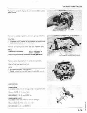 1986-1987 Honda Fortrax TRX70 Service Manual, Page 50