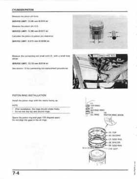 1986-1987 Honda Fortrax TRX70 Service Manual, Page 64