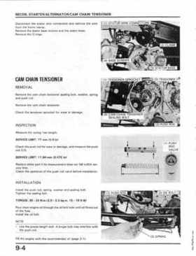 1986-1987 Honda Fortrax TRX70 Service Manual, Page 87