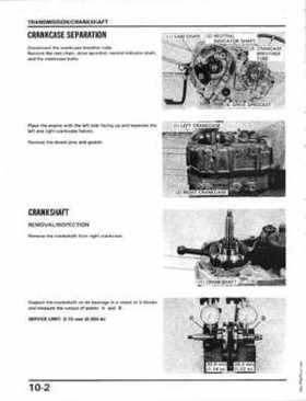 1986-1987 Honda Fortrax TRX70 Service Manual, Page 93