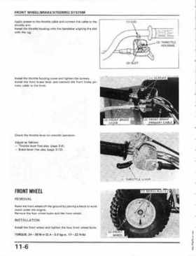 1986-1987 Honda Fortrax TRX70 Service Manual, Page 106