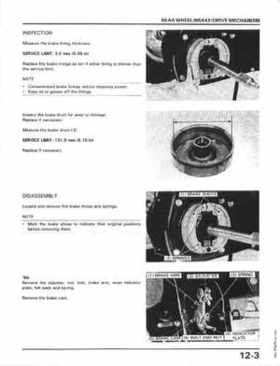 1986-1987 Honda Fortrax TRX70 Service Manual, Page 125