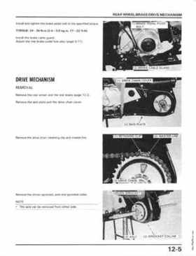 1986-1987 Honda Fortrax TRX70 Service Manual, Page 127