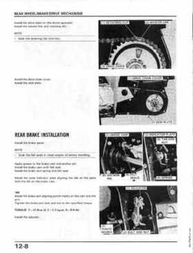 1986-1987 Honda Fortrax TRX70 Service Manual, Page 130