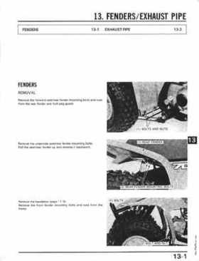 1986-1987 Honda Fortrax TRX70 Service Manual, Page 133