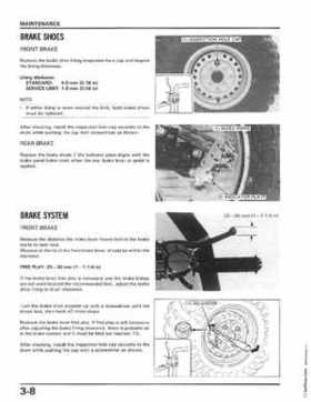 1986-1987 Honda TRX350 FourTrax 4X4, 1987-1989 TRX350D Foreman 4X4 Service Manual, Page 31