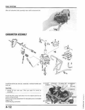 1986-1987 Honda TRX350 FourTrax 4X4, 1987-1989 TRX350D Foreman 4X4 Service Manual, Page 49