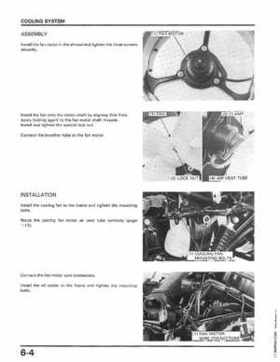 1986-1987 Honda TRX350 FourTrax 4X4, 1987-1989 TRX350D Foreman 4X4 Service Manual, Page 67