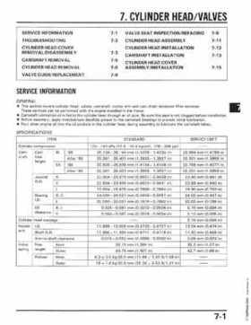 1986-1987 Honda TRX350 FourTrax 4X4, 1987-1989 TRX350D Foreman 4X4 Service Manual, Page 69