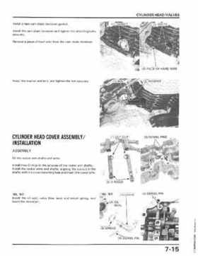 1986-1987 Honda TRX350 FourTrax 4X4, 1987-1989 TRX350D Foreman 4X4 Service Manual, Page 83
