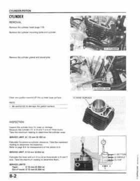 1986-1987 Honda TRX350 FourTrax 4X4, 1987-1989 TRX350D Foreman 4X4 Service Manual, Page 88