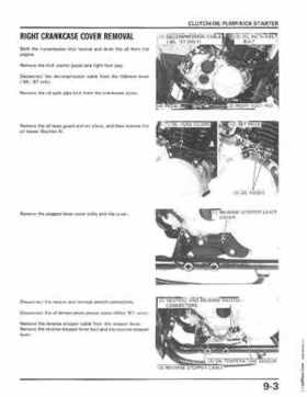 1986-1987 Honda TRX350 FourTrax 4X4, 1987-1989 TRX350D Foreman 4X4 Service Manual, Page 96