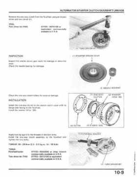 1986-1987 Honda TRX350 FourTrax 4X4, 1987-1989 TRX350D Foreman 4X4 Service Manual, Page 128