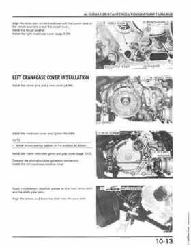 1986-1987 Honda TRX350 FourTrax 4X4, 1987-1989 TRX350D Foreman 4X4 Service Manual, Page 132