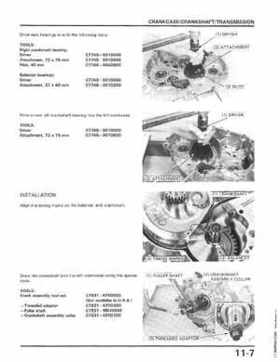 1986-1987 Honda TRX350 FourTrax 4X4, 1987-1989 TRX350D Foreman 4X4 Service Manual, Page 141