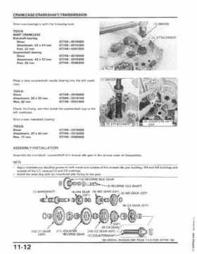 1986-1987 Honda TRX350 FourTrax 4X4, 1987-1989 TRX350D Foreman 4X4 Service Manual, Page 146
