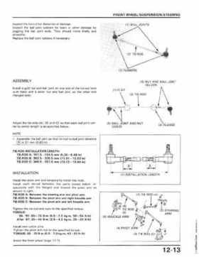 1986-1987 Honda TRX350 FourTrax 4X4, 1987-1989 TRX350D Foreman 4X4 Service Manual, Page 172