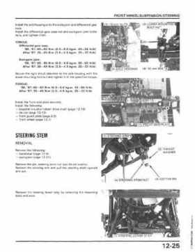 1986-1987 Honda TRX350 FourTrax 4X4, 1987-1989 TRX350D Foreman 4X4 Service Manual, Page 184