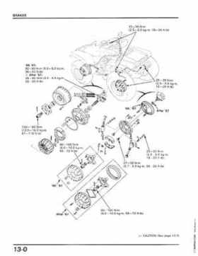 1986-1987 Honda TRX350 FourTrax 4X4, 1987-1989 TRX350D Foreman 4X4 Service Manual, Page 187