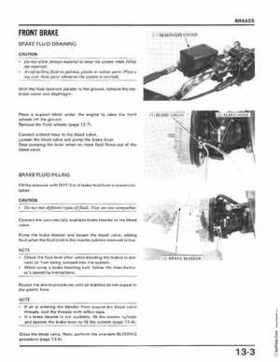 1986-1987 Honda TRX350 FourTrax 4X4, 1987-1989 TRX350D Foreman 4X4 Service Manual, Page 190
