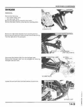 1986-1987 Honda TRX350 FourTrax 4X4, 1987-1989 TRX350D Foreman 4X4 Service Manual, Page 215