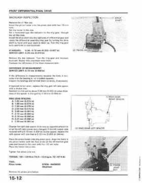 1986-1987 Honda TRX350 FourTrax 4X4, 1987-1989 TRX350D Foreman 4X4 Service Manual, Page 232