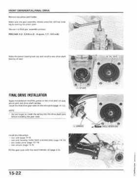 1986-1987 Honda TRX350 FourTrax 4X4, 1987-1989 TRX350D Foreman 4X4 Service Manual, Page 242