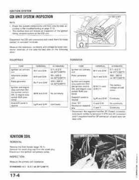 1986-1987 Honda TRX350 FourTrax 4X4, 1987-1989 TRX350D Foreman 4X4 Service Manual, Page 254