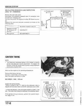 1986-1987 Honda TRX350 FourTrax 4X4, 1987-1989 TRX350D Foreman 4X4 Service Manual, Page 256